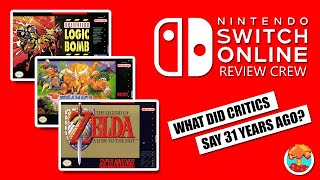 1990s Critics Review Zelda: A Link to the Past, Joe & Mac 2 & Operation Logic Bomb (Nintendo Switch)