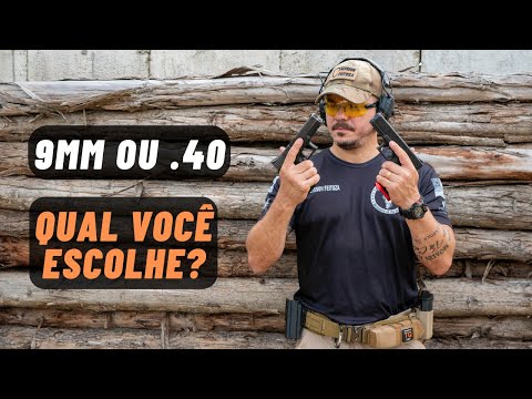 9mm ou .40 - Qual você escolhe?