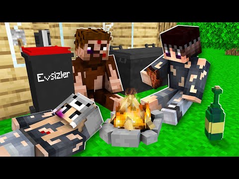 AİLECEK EVSİZ KALDIK ❌🏠 - Minecraft