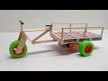 How To Make A Cargo Cycle Rickshaw With Matchbox An Easy Tutorial At Home
