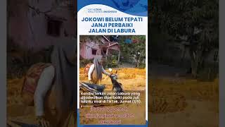 Jalan Labura Rusak Parah, Warga Curhat Ingin Dikunjungi Jokowi Lagi: Mana Janjinya Nyatanya Begini