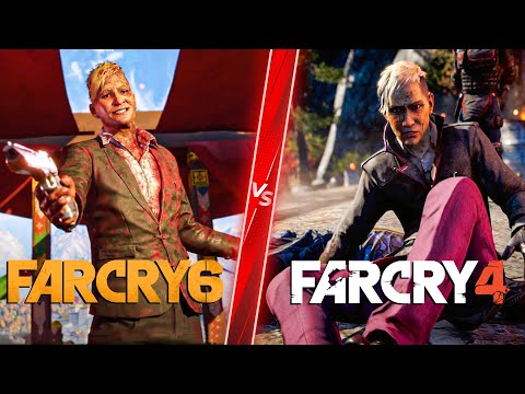 Far Cry 6 PAGAN MIN vs Far Cry 4 - Direct Comparison! Attention to Detail & Graphics! PC ULTRA 4K