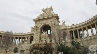 preview picture of video 'Palais Longchamp, Marseille, Provence-Alpes-Côte d'Azur, France, Europe'