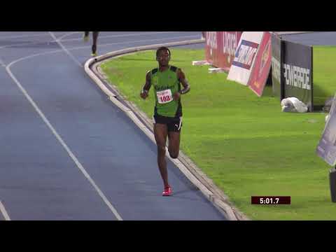 Boys 5000 Meter Run Open Final - Digicel Corporate Area Champs 2020