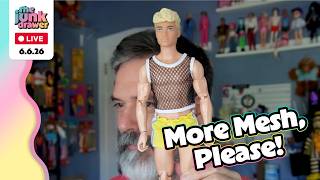 Who wore the mesh shirt best? A Ken try-on mesh sesh 🤪