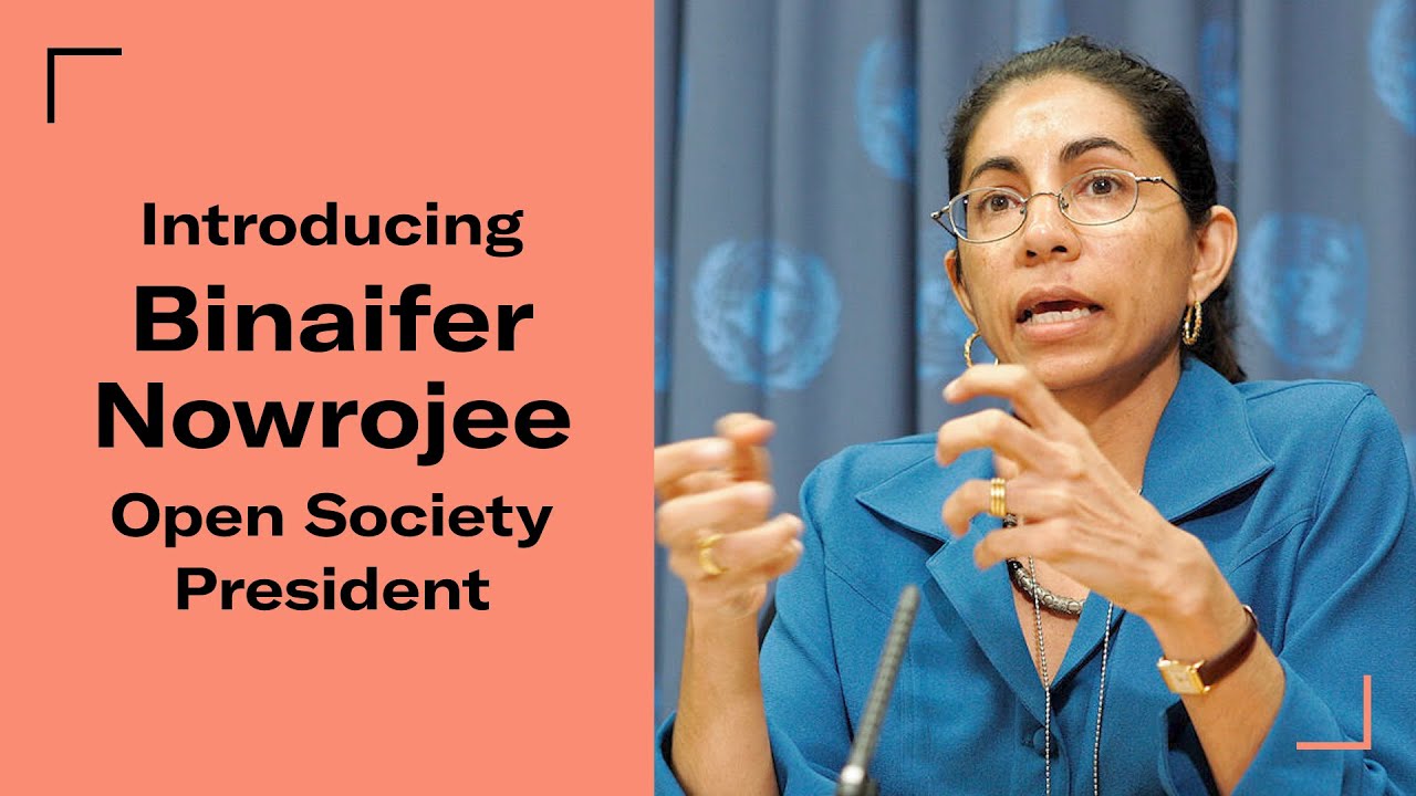 Introducing Binaifer Nowrojee, Open Society President