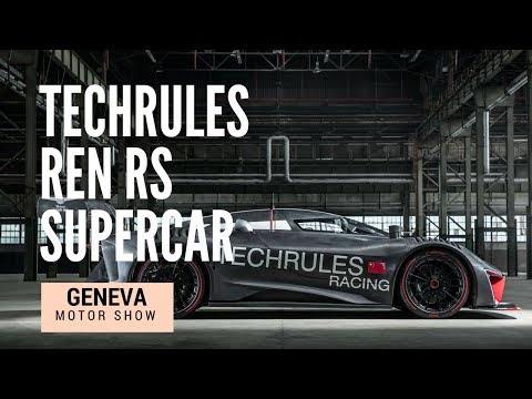 Thumbnail for Techrules Ren RS Supercar Has Single Seat 1287 HP - Geneva Motor Show 2018 by Techrules