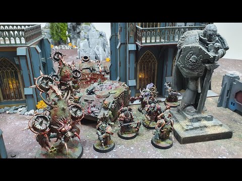 Death Guard vs Grey Knights, 3500 point Warhammer 40k battle report