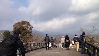 2018年1月23日(火) 京都嵐山 渡月橋の風景 ☆ Kyoto Arashiyama