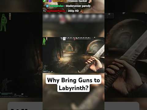 Why Bring Guns to Labyrinth? #EscapefromTarkov