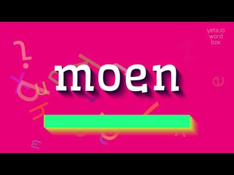 MOEN - HOW TO PRONOUNCE MOEN? #moen