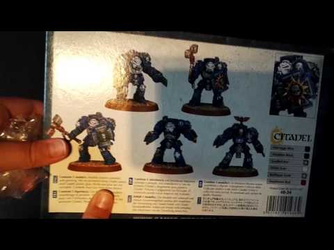 Terminator assault squad unboxing warhammer 40k
