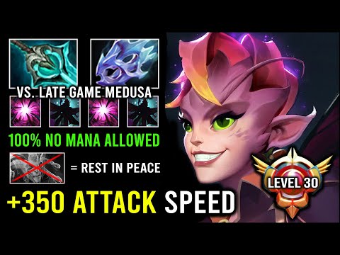 Level 30 Dark Willow Spammer 100% No Mana Allowed Moon Shard + Disperser Max Speed Dota 2