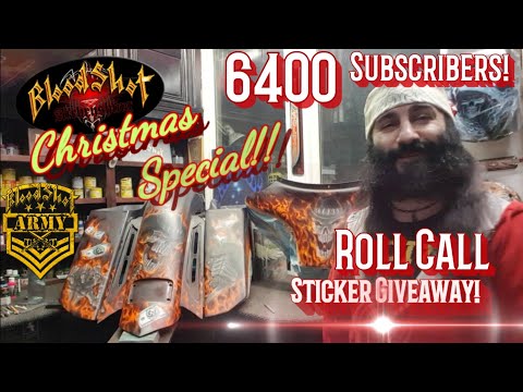 6400 Subscriber Roll Call Christmas Special! Project reveal & Fan Mail Opening!