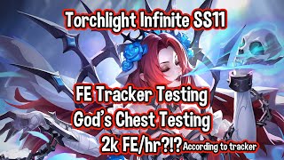 Torchlight Infinite SS11 // More God's Tests. 2k FE/hr!?!  // TLI: Vorax