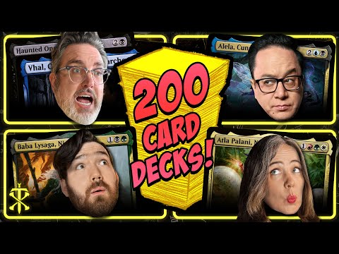 200-Card Decks! | Extra Turns 67 | Magic: the Gathering Commander Gameplay EDH MTG