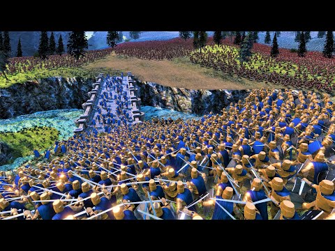 Golden Knights, Soul Tyrants, Jedi & Jason Defend Castle From Spartans, Bandits, Heavy Knights, Orcs