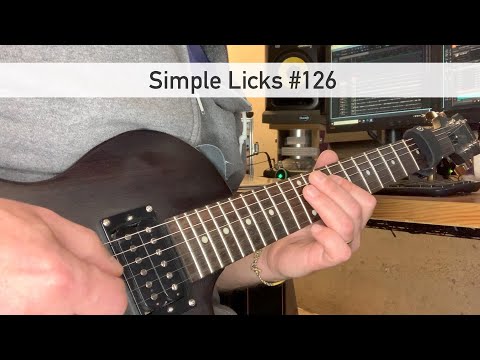 Slippery Pentatonic Slides (Slow Version After) :: Simple Licks #126