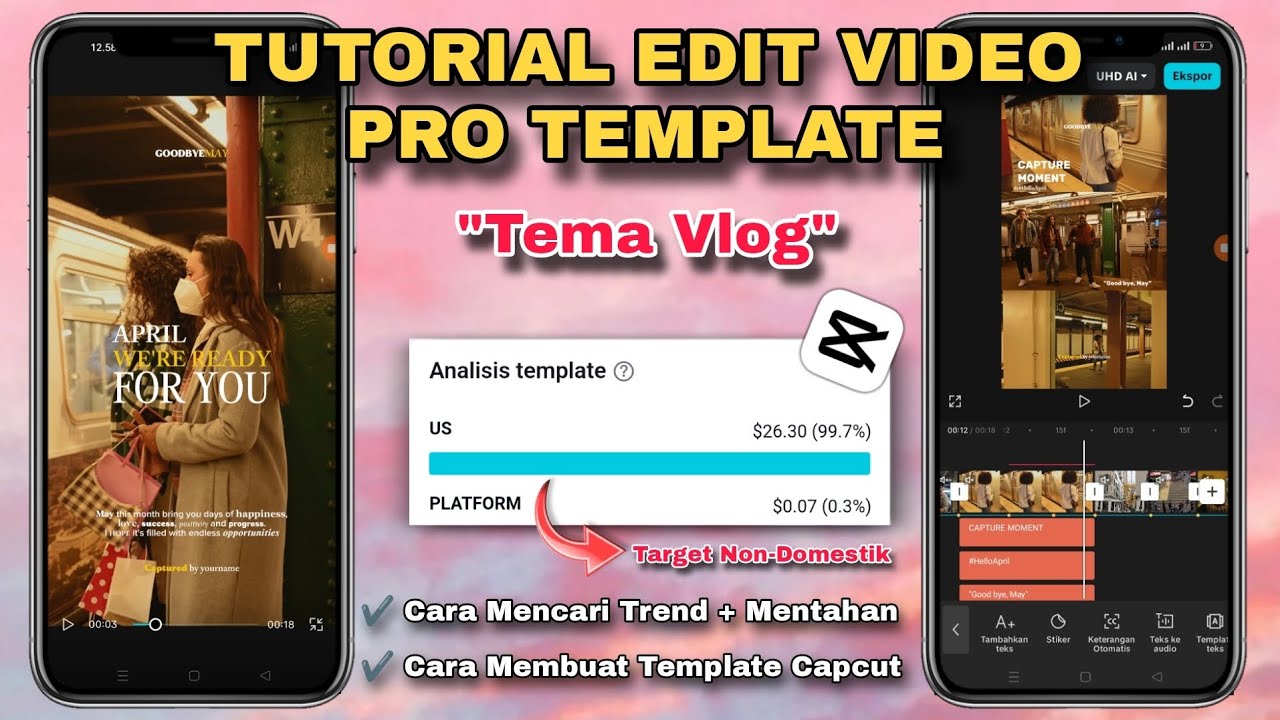 Tutorial Edit Video PRO TEMPLATE CAPCUT VLOG 2025