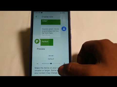 how to set display size,display size set kaise karen Nokia 2 1