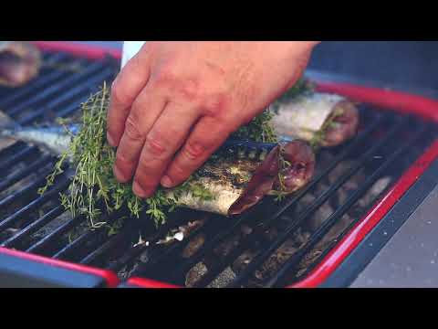 Grillet makrel