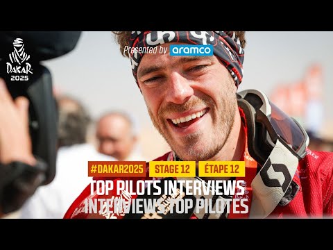 Interview of the day presented by Aramco - Stage 12 - #Dakar2025