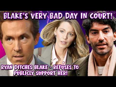 Blake Lively DESTROYED During Settlement By Wayfarer As Ryan Reynolds PUBLICLY DITCHES Her