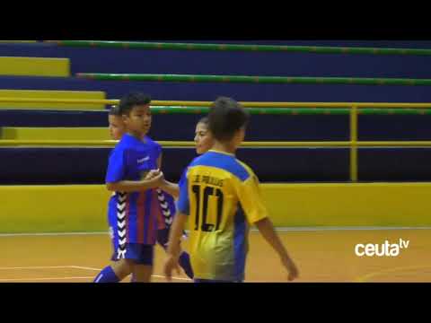 Deportivo Ceutí y Puerto Atlético levantan el título de Copa Prebenjamín y Benjamín de Fútbol Sala