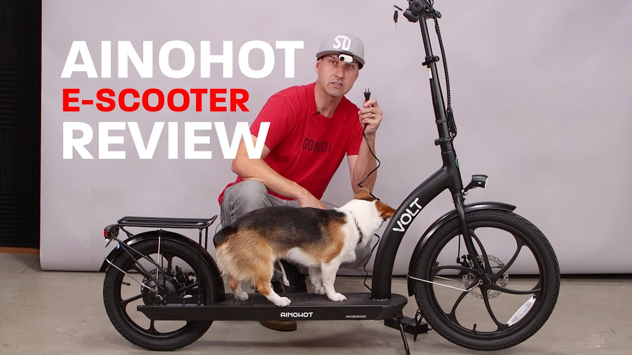 Ainohot Volt Big Wheel E-Scooter Ride & Review