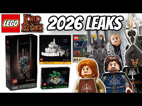 New LEGO Lord Of The Rings 2026 Leaks Multiple New Sets & Future!