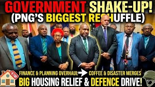 Big Changes in PNG Government: Ministerial Reshuffle, Housing GST Removed & Defence Recruitment