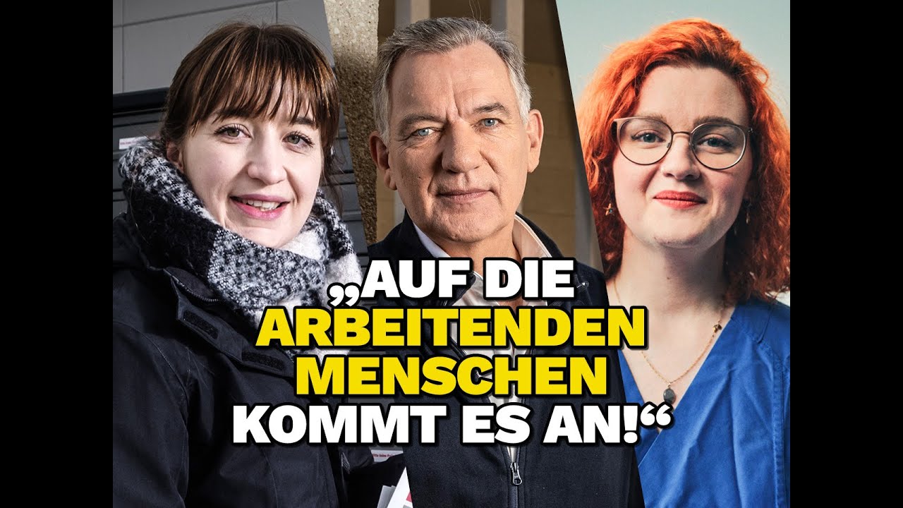 Damit dieses Land wieder für uns funktioniert: Am 23. Februar Die Linke wählen!
