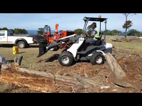 Clearing Sites with the CL40 Compact Loader