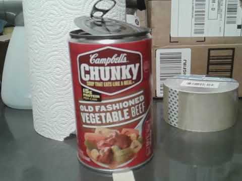Campbell's chunky old fashioned vegetable beef soup...