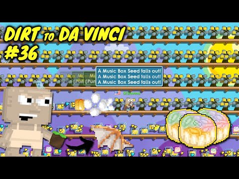 HARVESTING 5846 MUSIC BOX TREE ON HARVEST FEST!! | Dirt to Da Vinci Wings #36 | Growtopia