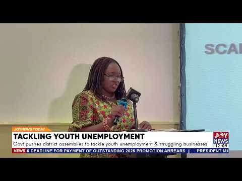 Youth Unemployment: Govt pushes district assemblies to tackle unemployment & struggling businesses