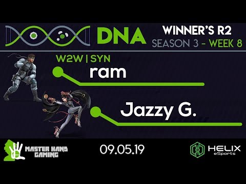 DNA S3:W8 - W2W | SYN |  ram (Snake) Vs. Jazzy G. (Bayonetta) - Winner's R2