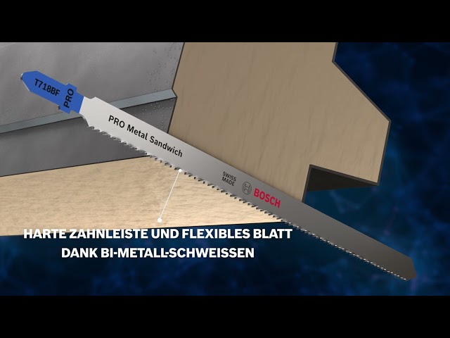Video Teaser für PRO METAL SANDWICH T718BF de