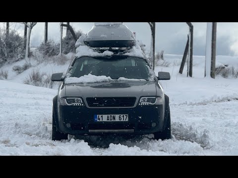 Audi a6 c5 allroad quattro winter 2. #quattro