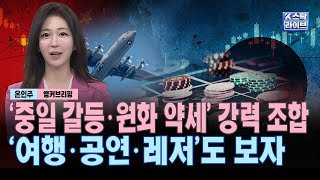 '중일 갈등·원화 약세' 강력 조합, '여행·공연·레저'도 보자