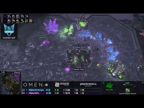 ArchangeL vs Nitix (TvZ) BO3 шоумач на Let's Play Plovdiv!