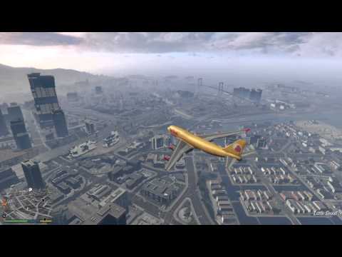 GTA V plane crash