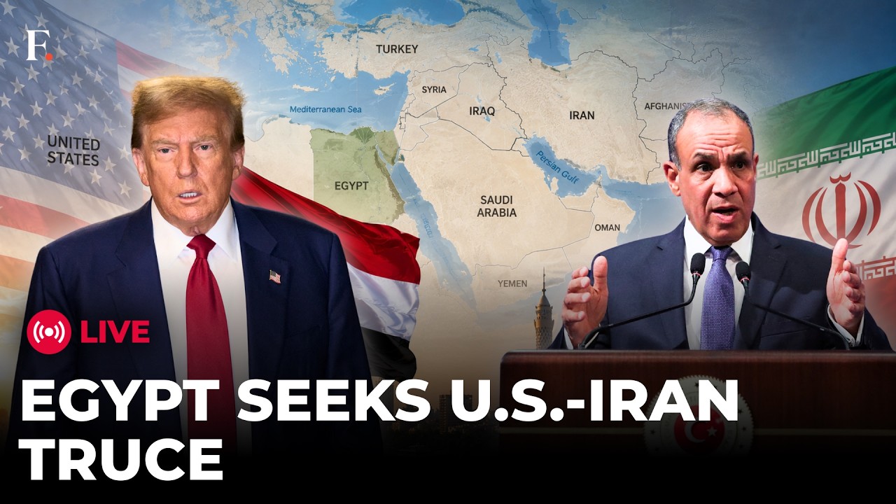 Egypt Steps In to Mediate as US-Iran Crisis Escalates, Cairo Sees Path to Peace Talks | LIVE