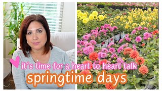 SPRINGTIME DAYS | 🪴NEW Garden Area & DIY, Luminous Beauty | Heart to Heart Talk | Future of Chanel
