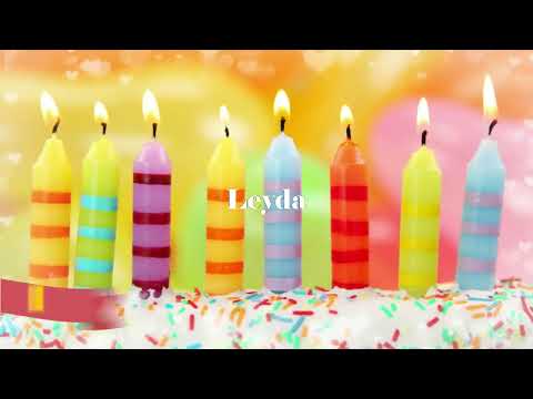 Feliz Cumpleaños Leyda