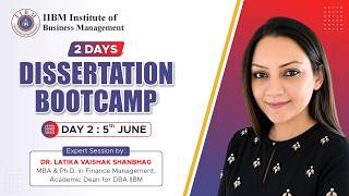 Dissertation Bootcamp – Day 2 | Writing, Structuring & Defending Your Dissertation