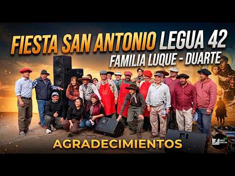 Bienvenida y Agradecimientos  en San Antonio  2026  Familia Luque - Duarte
