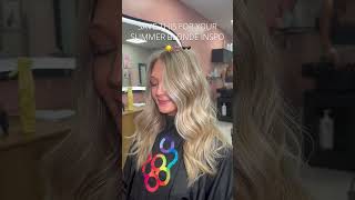 nothing like a summer blonde 😍 #summeronshorts #blonde #hairinspiration