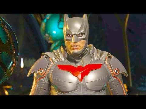 Injustice 2 PC - All Super Moves on Batman Beyond Costume 4K Ultra HD Gameplay