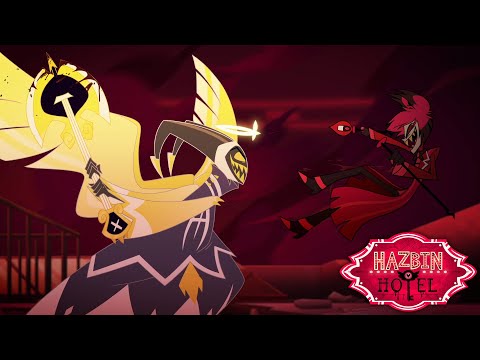 Adam Nearly Kills Alastor | Hazbin Hotel Episode 8